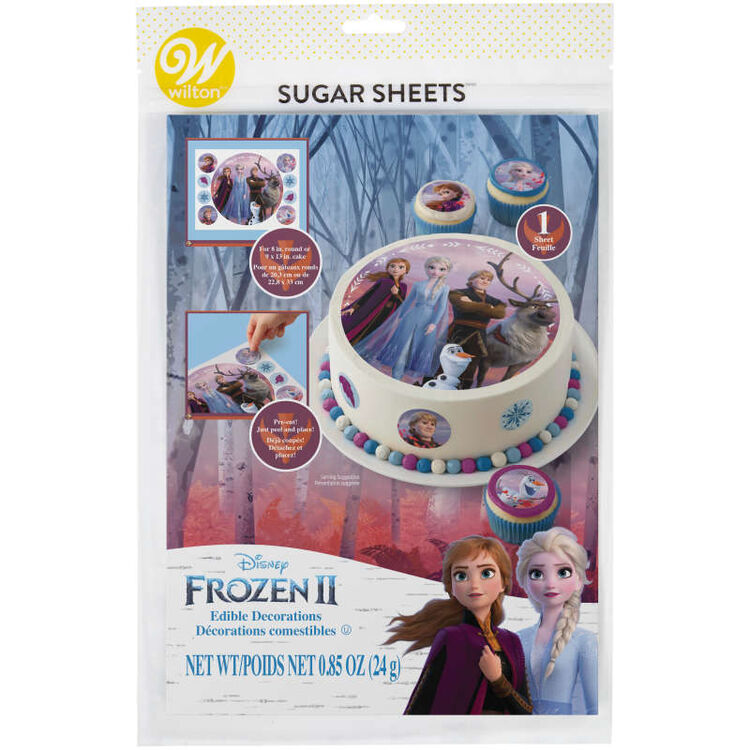 Frozen Sugar Sheets in Packaging