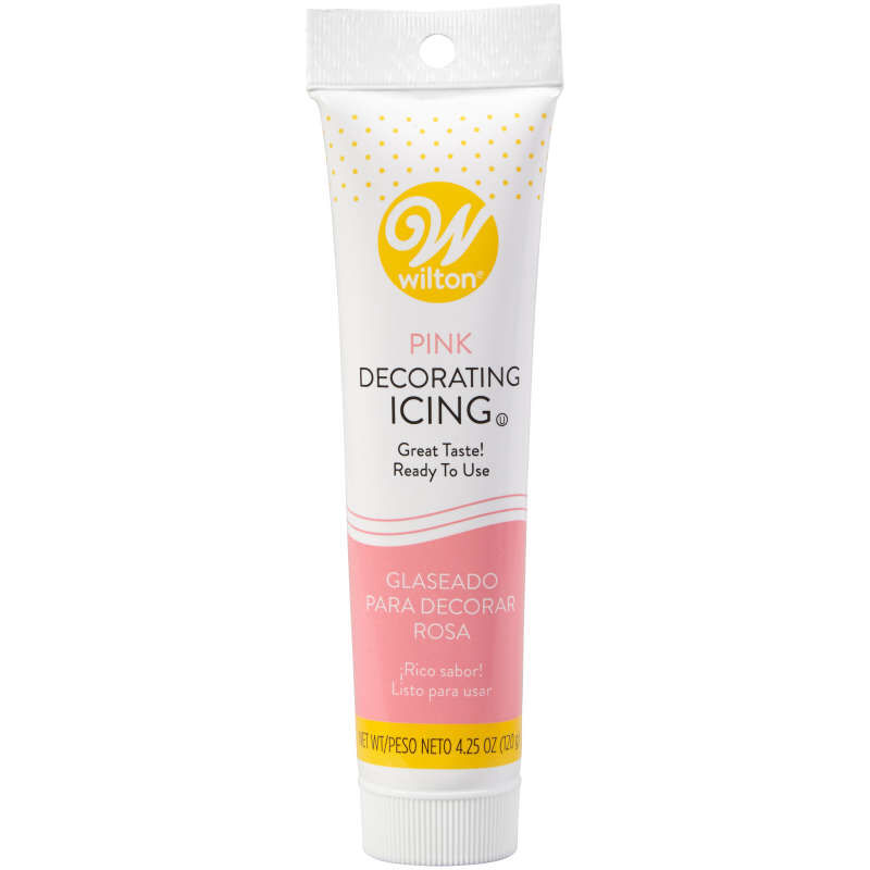 Pink Ready-to-Use Icing Tube, 4.25 oz. image number 0