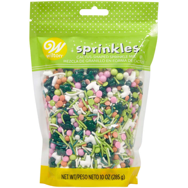 Cactus Party Sprinkles Mix, 10 oz. image number 0
