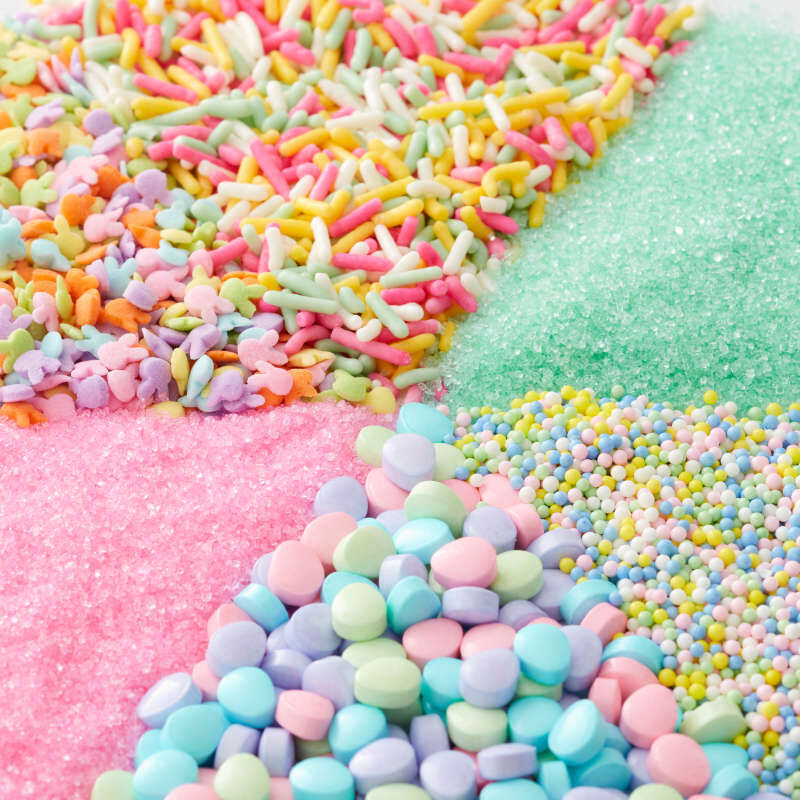 Bright and Pastel 6-Cell Easter Sprinkles Mix, 6.84 oz. image number 1
