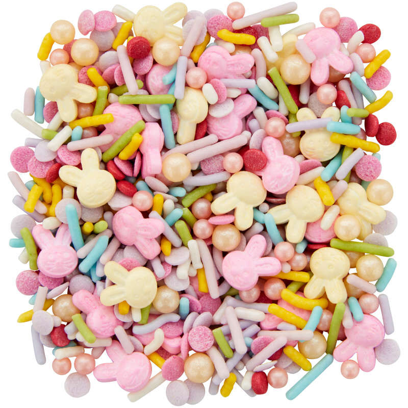 Bright Bunny and Jimmies Easter Sprinkles Mix, 3.98 oz. image number 3