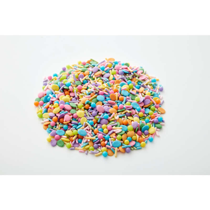 Bright Pastel Easter Egg and Jimmies Sprinkle Mix, 3.98 oz. image number 2