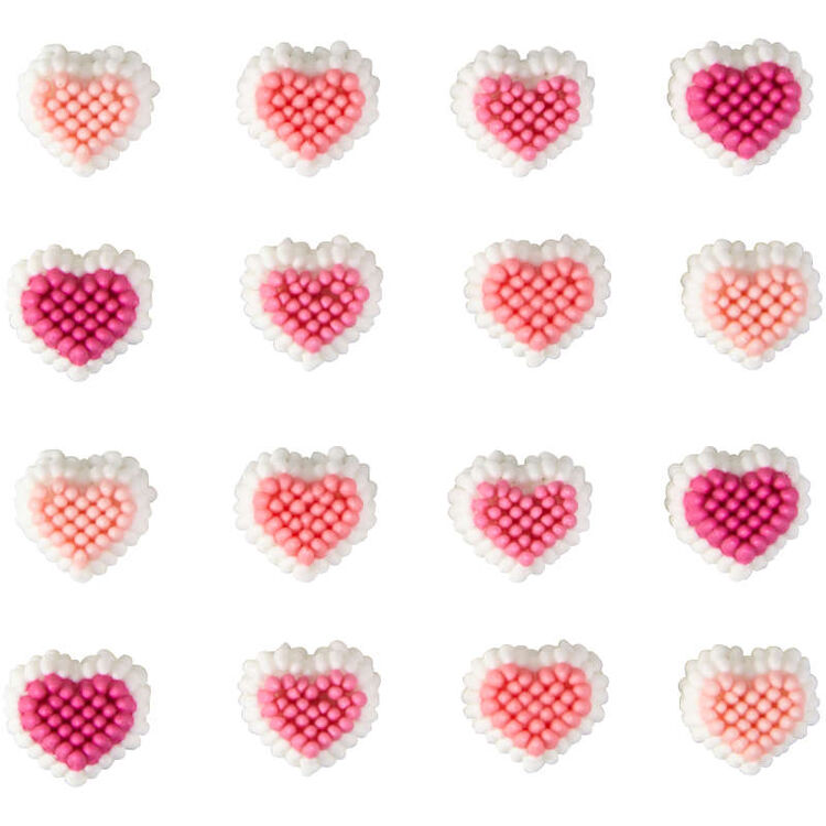 Mini Heart Candy Decorations Out of Packaging