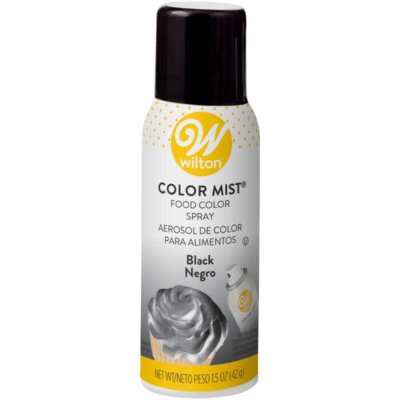 Black Color Mist Food Coloring Spray image number 0