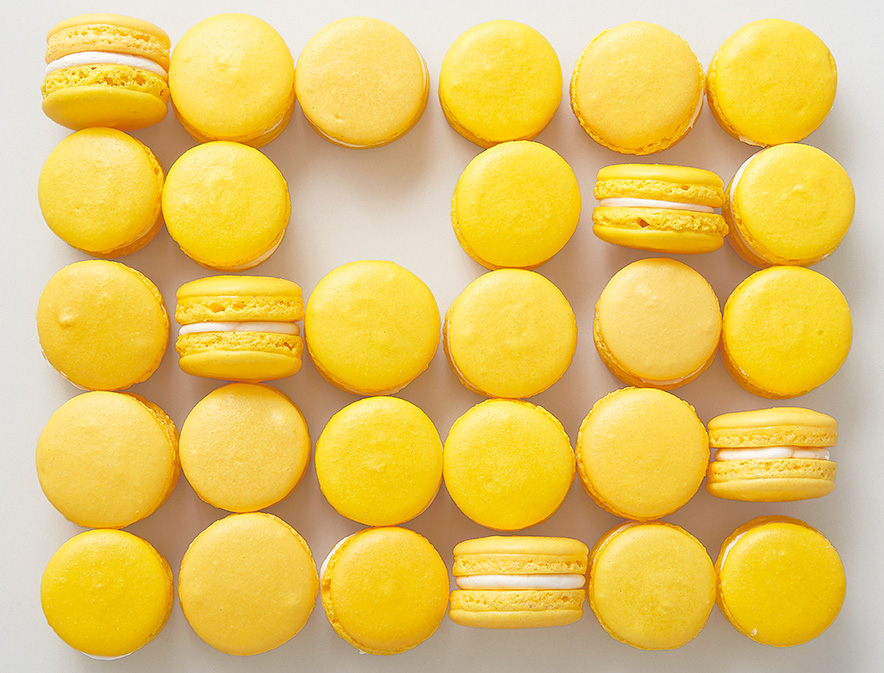 Yellow Macarons